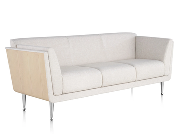 GOETZ - 3 seater fabric sofa by Herman Miller