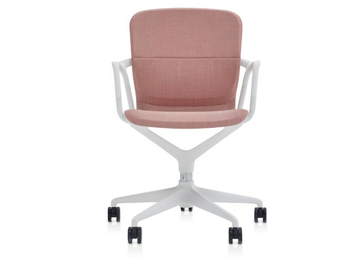 KEYN - Swivel office chair with castors with 5-Spoke base by Herman Miller