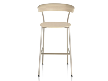 LEEWAY - Wooden stool by Herman Miller