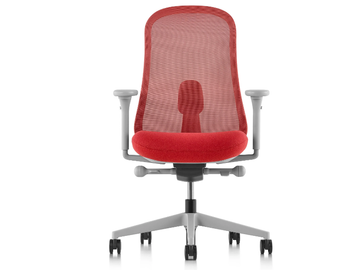 LINO - Ergonomic swivel office chair with armrests by Herman Miller