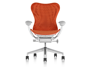 MIRRA 2 - Ergonomic swivel Butterfly fabric office chair by Herman Miller
