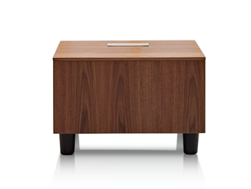 SWOOP - Square wooden coffee table by Herman Miller