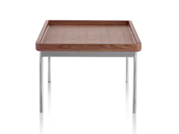 TUXEDO - Square coffee table with tray by Herman Miller