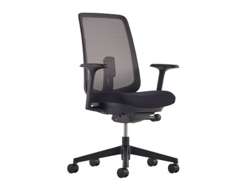 VERUS - Recliner mesh office chair with 5-Spoke base by Herman Miller