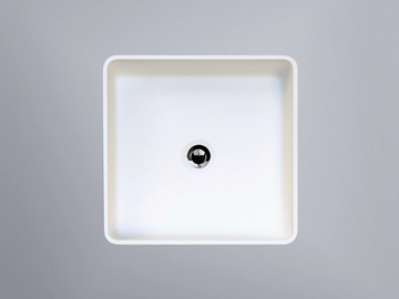 CB330S - Countertop square HIMACS washbasin by HIMACS