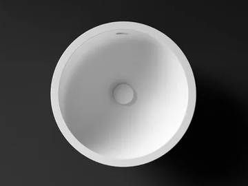 CB400 - Round HIMACS washbasin by HIMACS