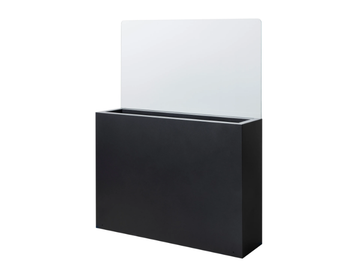 KAI - Rectangular steel plant pot by Hobby Flower