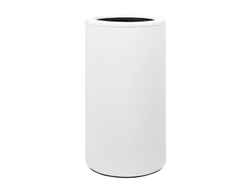 URBAN - High round stainless steel plant pot with automatic watering by Hobby Flower