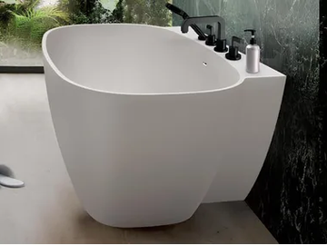 LA BRILLANTE - Oval Solique bathtub by Hoesch
