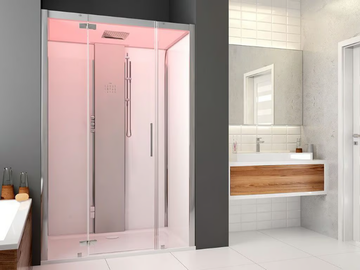 SENSEPERIENCE - Niche rectangular steam shower cabin by Hoesch