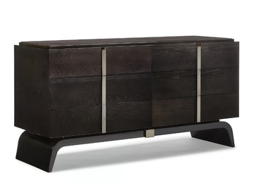 MATIGNON - Wooden chest of drawers by HUGUES CHEVALIER