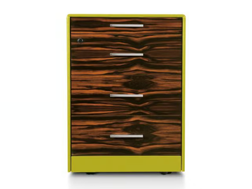 ARES - Wooden office drawer unit with lock by i 4 Mariani