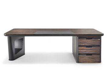 AVATAR - Rectangular wooden writing desk with drawers by i 4 Mariani
