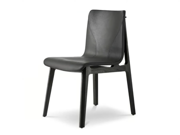 BABETTE - Leather chair by i 4 Mariani