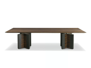 DE_SYMETRIA - Rectangular meeting table by i 4 Mariani