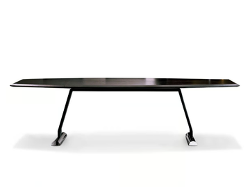 DOLMEN - Rectangular wooden meeting table by i 4 Mariani