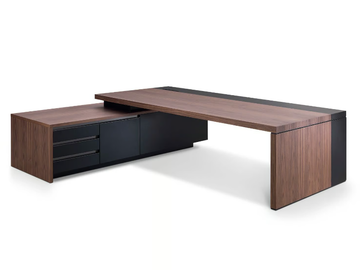 KEFA - Rectangular executive desk with drawers by i 4 Mariani