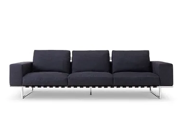 KRISTALL - 3 seater fabric sofa by i 4 Mariani