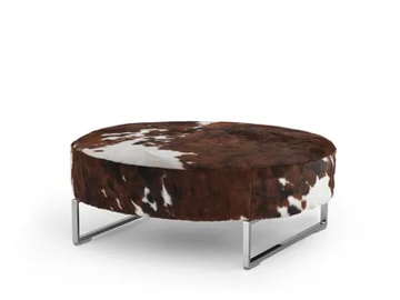 KUBICO - Upholstered round pouf by i 4 Mariani