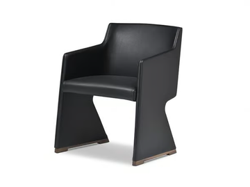 OPHY - Leather training chair with armrests by i 4 Mariani