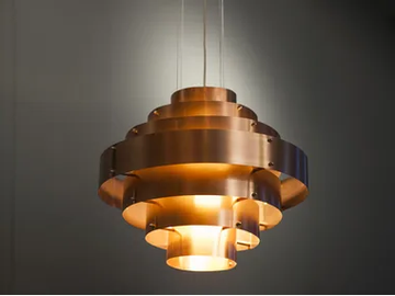 DECÒ - Handmade copper pendant lamp by ICI ET LÀ