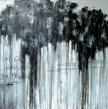 DO YOU WANNA MARRY ME - Acrylic on canvas by ICI ET LÀ