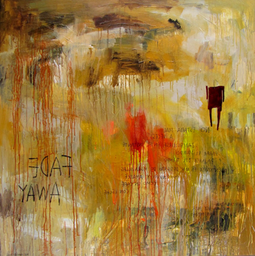 FADE AWAY - Acrylic on canvas by ICI ET LÀ