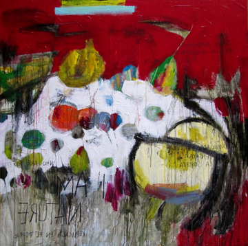 I AM NATURE - Acrylic on canvas by ICI ET LÀ
