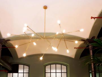 MOGI - Brass pendant lamp by ICI ET LÀ