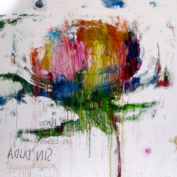 SIN DUDA - Acrylic on canvas by ICI ET LÀ