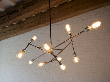 STEEL MOGI - LED steel pendant lamp by ICI ET LÀ