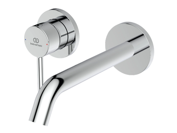 CERALINE NUOVO - BD764 - 2 hole wall-mounted washbasin mixer by Ideal Standard
