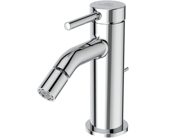 CERALINE NUOVO - BD765 - Bidet mixer with automatic pop-up waste with swivel spout by Ideal Standard