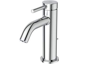 CERALINE NUOVO - BD846 - Countertop single handle washbasin mixer with automatic pop-up waste by Ideal Standard