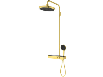 CERATHERM SOLOS - A7883 - Wall-mounted thermostatic shower panel with hand shower by Ideal Standard