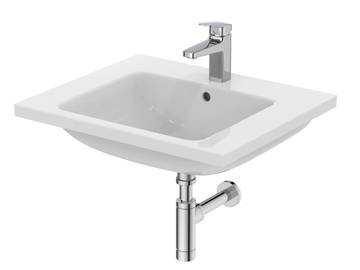 I.LIFE B - T4605 - Ceramic washbasin with overflow by Ideal Standard