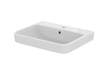 I.LIFE B - T4607 - Pedestal ceramic washbasin by Ideal Standard