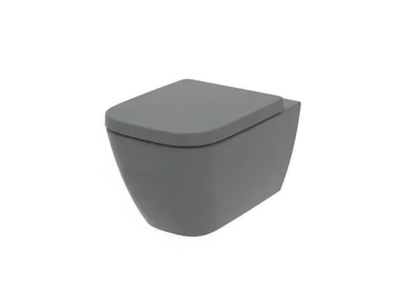 I.LIFE B - T4614 - Wall-hung rimless ceramic toilet by Ideal Standard