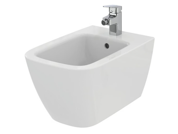 I.LIFE B - T4615 - Wall-hung ceramic bidet with overflow by Ideal Standard