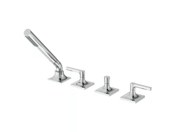 JOY NEO - BD167 - 4 hole Recessed bathtub set with hand shower by Ideal Standard