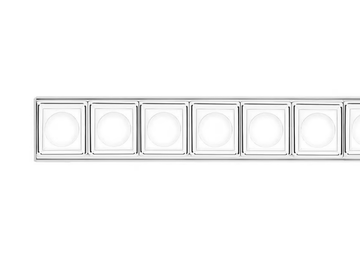 IN 60 MMO - LED modular extruded aluminium ceiling lamp by iGuzzini