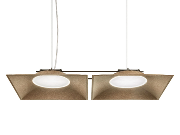 LIGHT SHED 60 LINEN - LED linen pendant lamp by iGuzzini