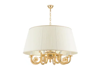 LUXURY FOUNDRY REGGIA 883 - Fabric pendant lamp by Il Bronzetto