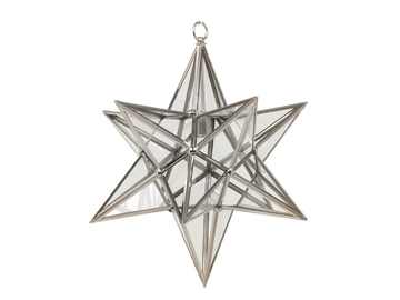 TIMELESS GEOMETRIA 166 - Glass and brass pendant lamp by Il Bronzetto