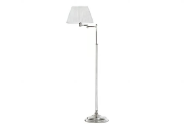TIMELESS STUDIO 401 - Adjustable fabric floor lamp by Il Bronzetto