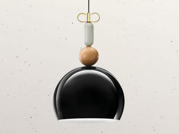 BON TON N1 - Aluminium pendant lamp by Il Fanale