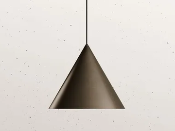 CONE 286.01 - Iron pendant lamp by Il Fanale