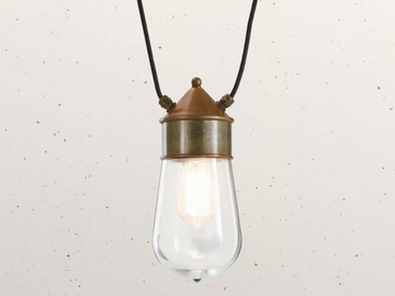 DROP 270.02 - LED glass pendant lamp by Il Fanale