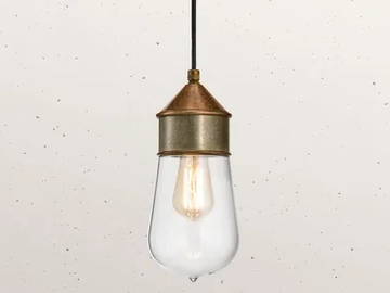 DROP 270.03 - LED glass pendant lamp by Il Fanale