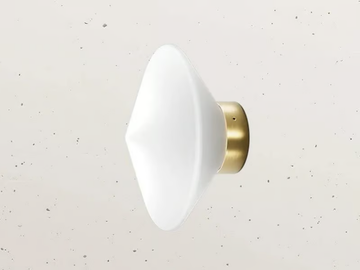 FOAM - Glass wall lamp by Il Fanale